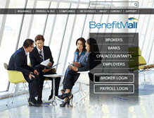 Tablet Screenshot of benefitmall.com